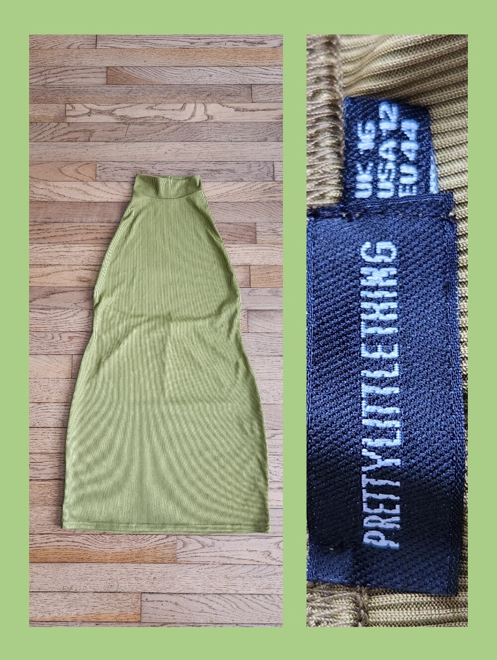 Womens PRETTY LITTLE THING DRESS SIZE 12